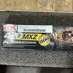 Rk Chain 420 Gold 120 Length
