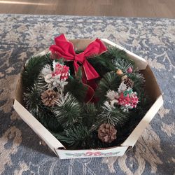 Vintage General Foam Christmas Wreath