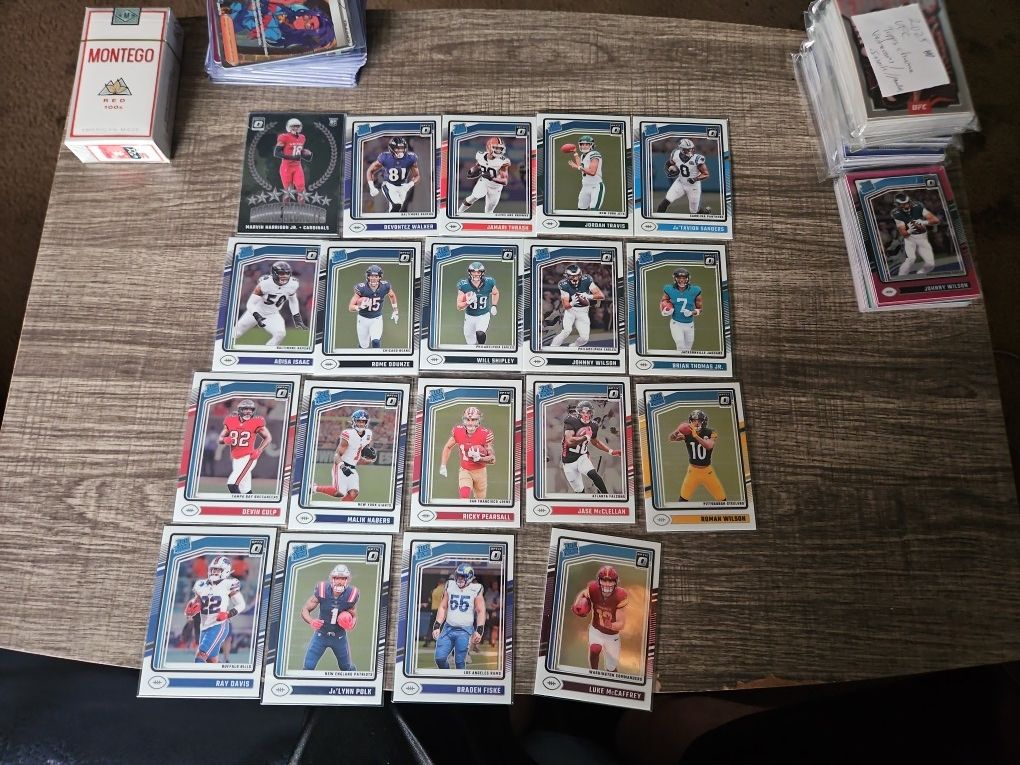 2024 DONRUSS OPTIC RATED ROOKIES NFL SINGLES CHECK DESCRIPTION FOR LIST