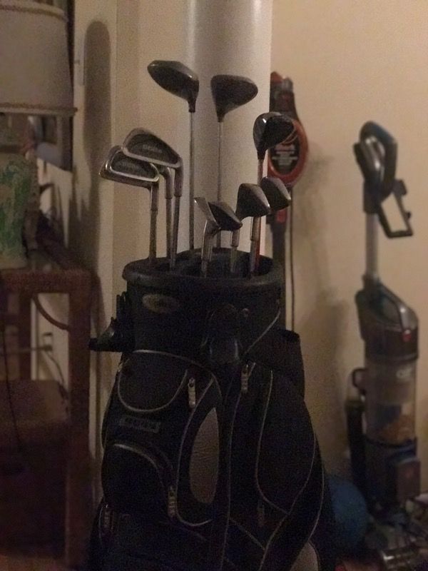 Golf clubs golf bag