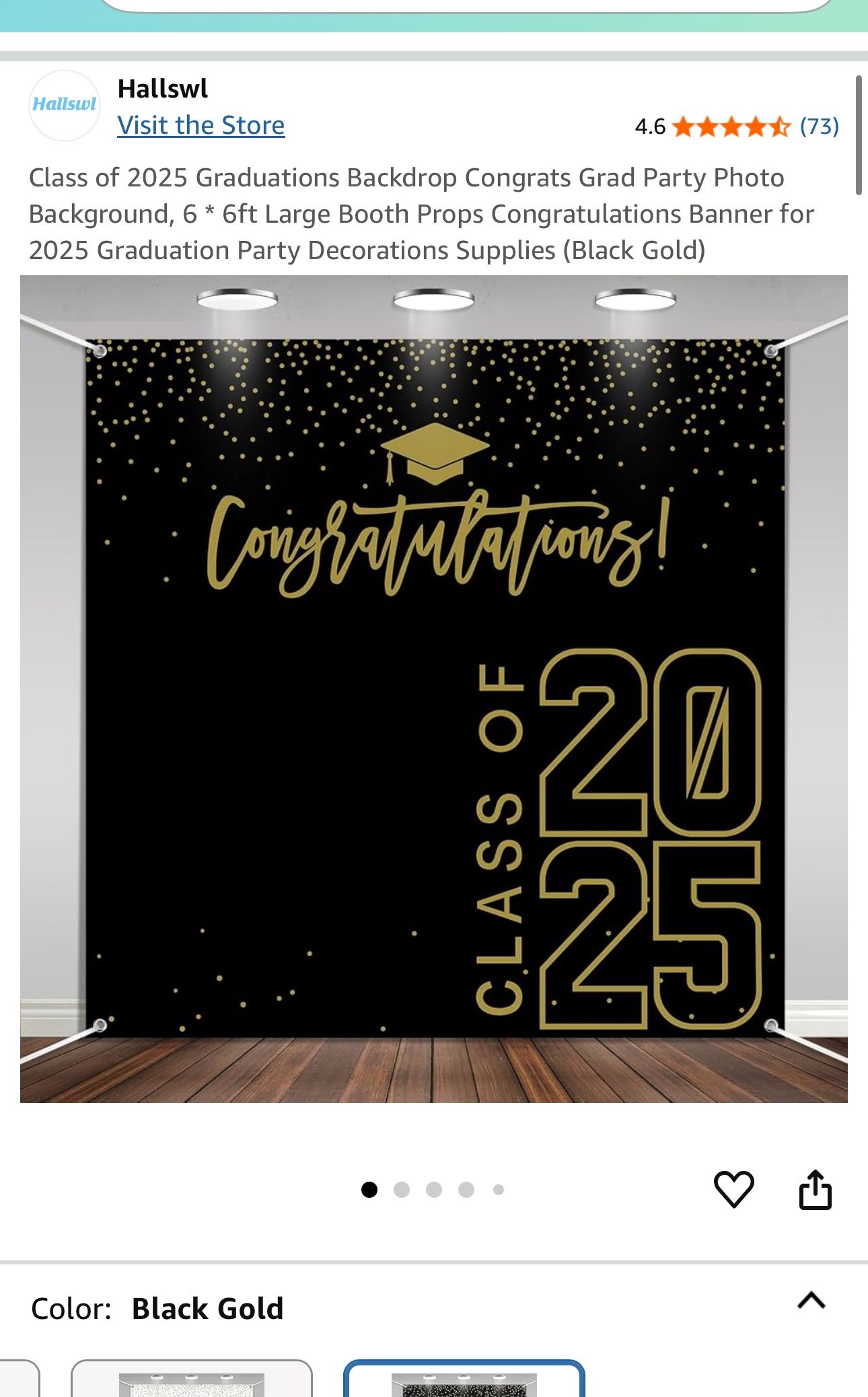 Grad Back Drop