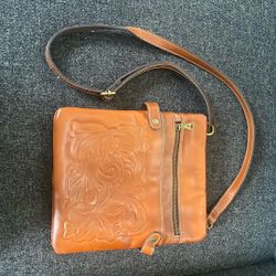Patricia Nash Hand Tooled Leather Cross Body