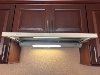 Range Hood Whirlpool Gold pull out slide out under cabinet hood