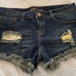 Womans Jean Short Shorts