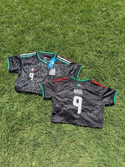 Women/Mujer México Crop Top Jersey/Top Corto (Fan Version/Version Afición)