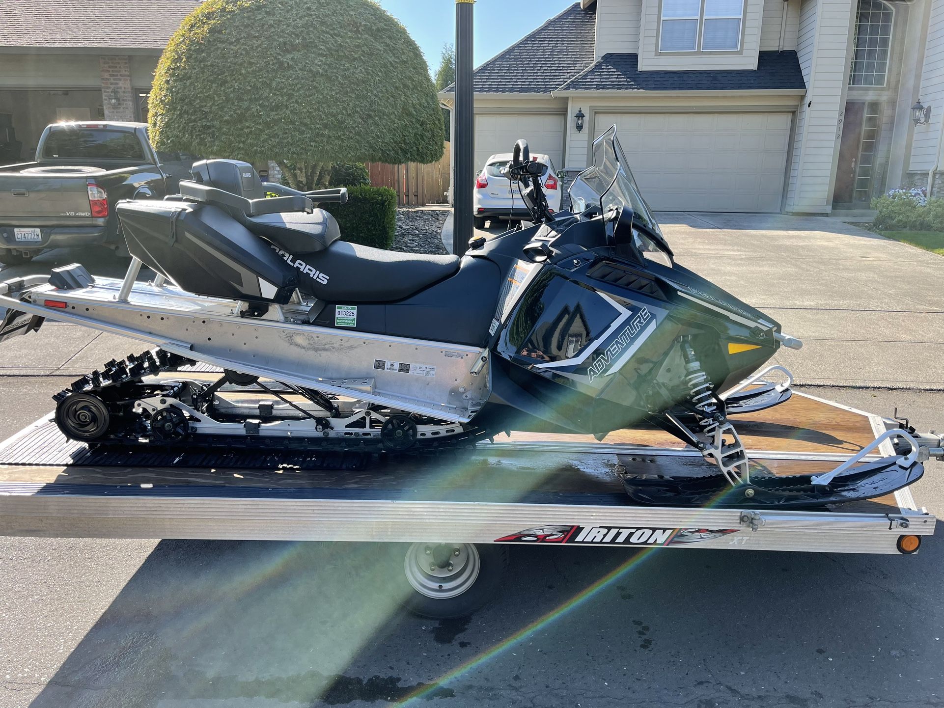 2016 Triton Snowmobile Trailer