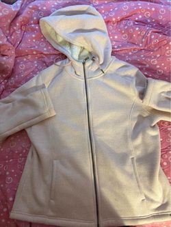 Light pink furry jacket