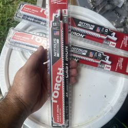 Milwaukee Sawzall Blades / Cast Iron