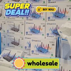 SUPERBOX S6 PRO  SMART TV BOX - BRAND NEW  - AUTHORIZED DEALER  - 1 YEAR WARRANTY ‼ 