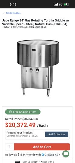 Jade Range Rotating Griddle