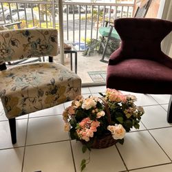 Furniture Set And Decoration $59 For All 🍀‼️🍀 Living Room Set, Furniture, Bedroom Furniture, Office Furniture, Chair, Accent Chairs, Flowers, Items 