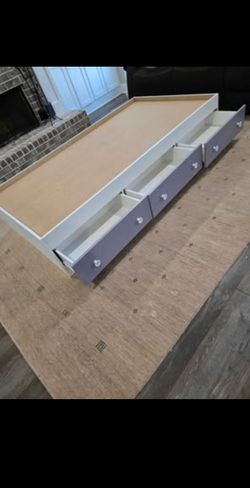 Twin Mates Bed 3 Drawers New 3 diffrent colors available