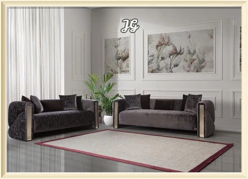 Scarlett Charcoal Sofa & Loveseat 🚚 DELIVERY INCLUDED