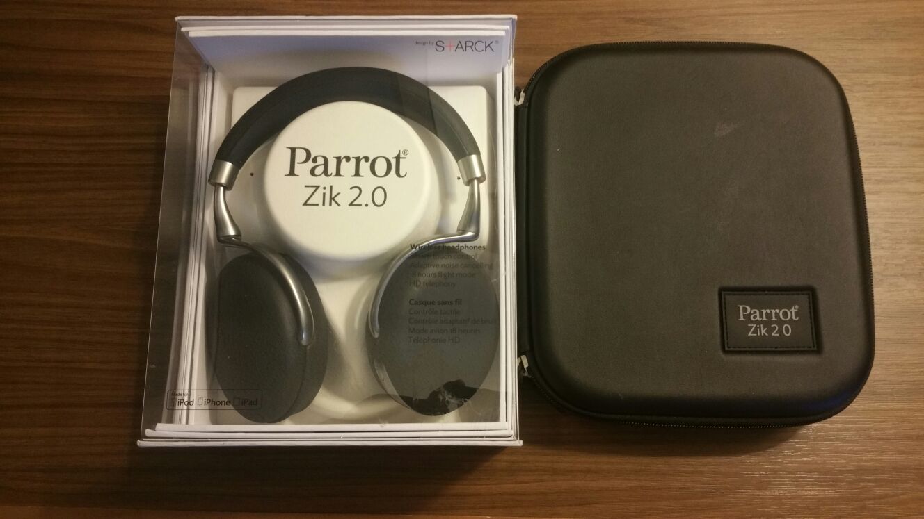 Parrot Zik 2.0 with case included
