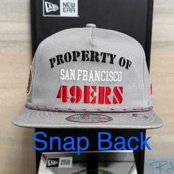 Property Of San Francisco 49ERS New Era Snap Back Hat