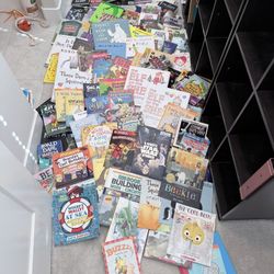 Massive Book Collection + Bookshelf – Only $350! 