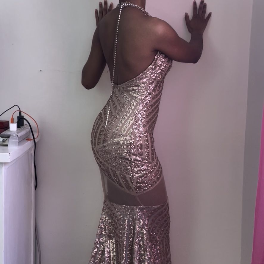Champagne / Golden Prom Dress