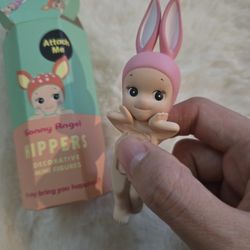 Sonny Angel hipper mini figure attach me animal Rabbit new sticker