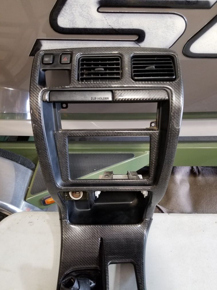 Complete carbon fiber dash kit for 3rd gen 4runner