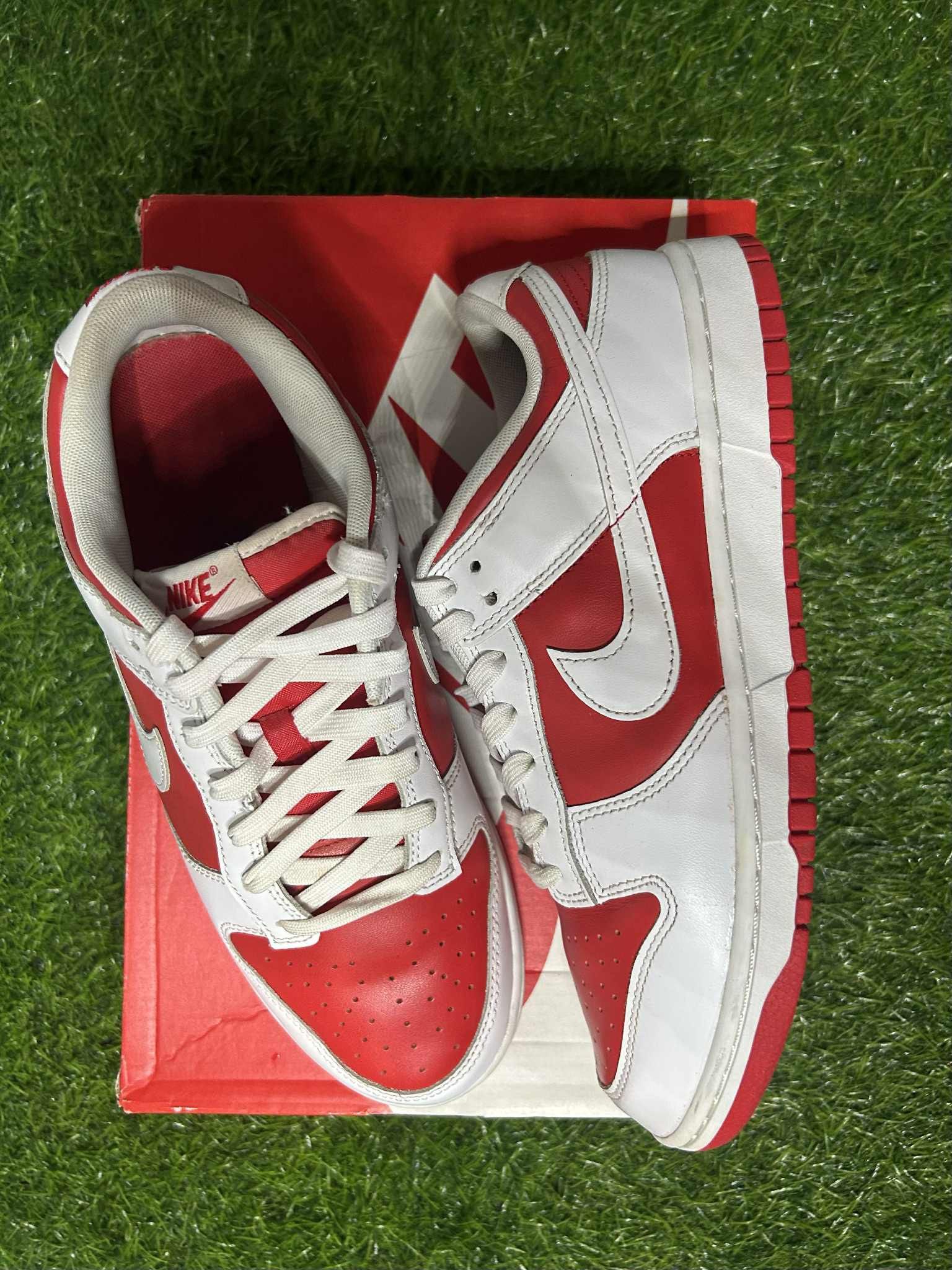 Nike Dunk Low “Championship Red” – Men’s Size 9.5 – Gently Used – OG All