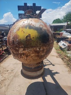 Old propane tank