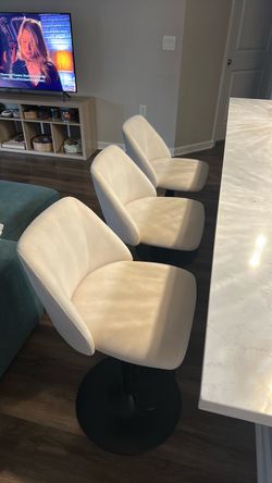 Counter Top Chair Set of 3