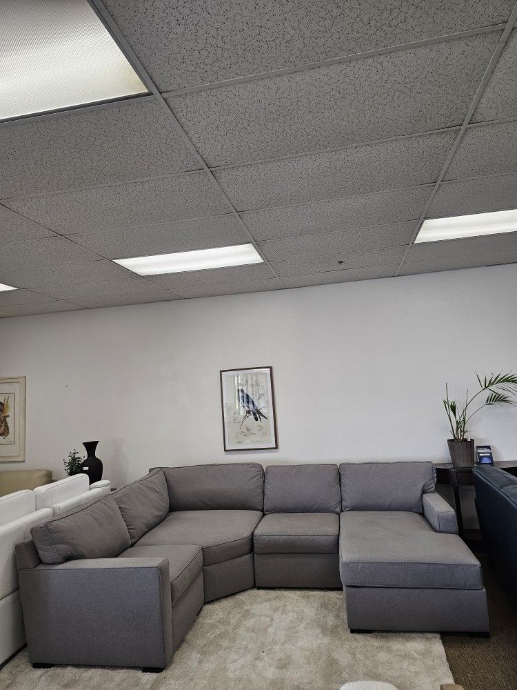 4-PC Fabric Sectional Sofa
