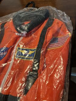 Brand New Tags Attached Size 4-6 Astronaut Costume Sealed In Bag Never Used Child’s 4-6