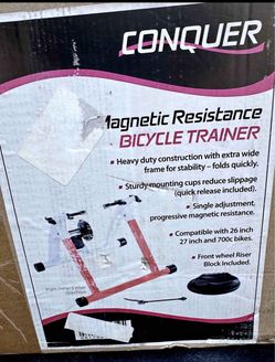 Conquer Magnetic Resistance Bicycle Trainer