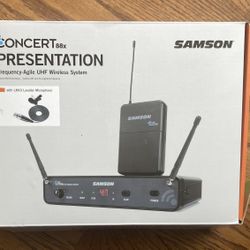Samson Wireless Lavalier Mic With Receiver 88x B88