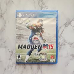 Madden NFL 2015  For PS4 BRAND NEW SEALED WOULD TRADE*
