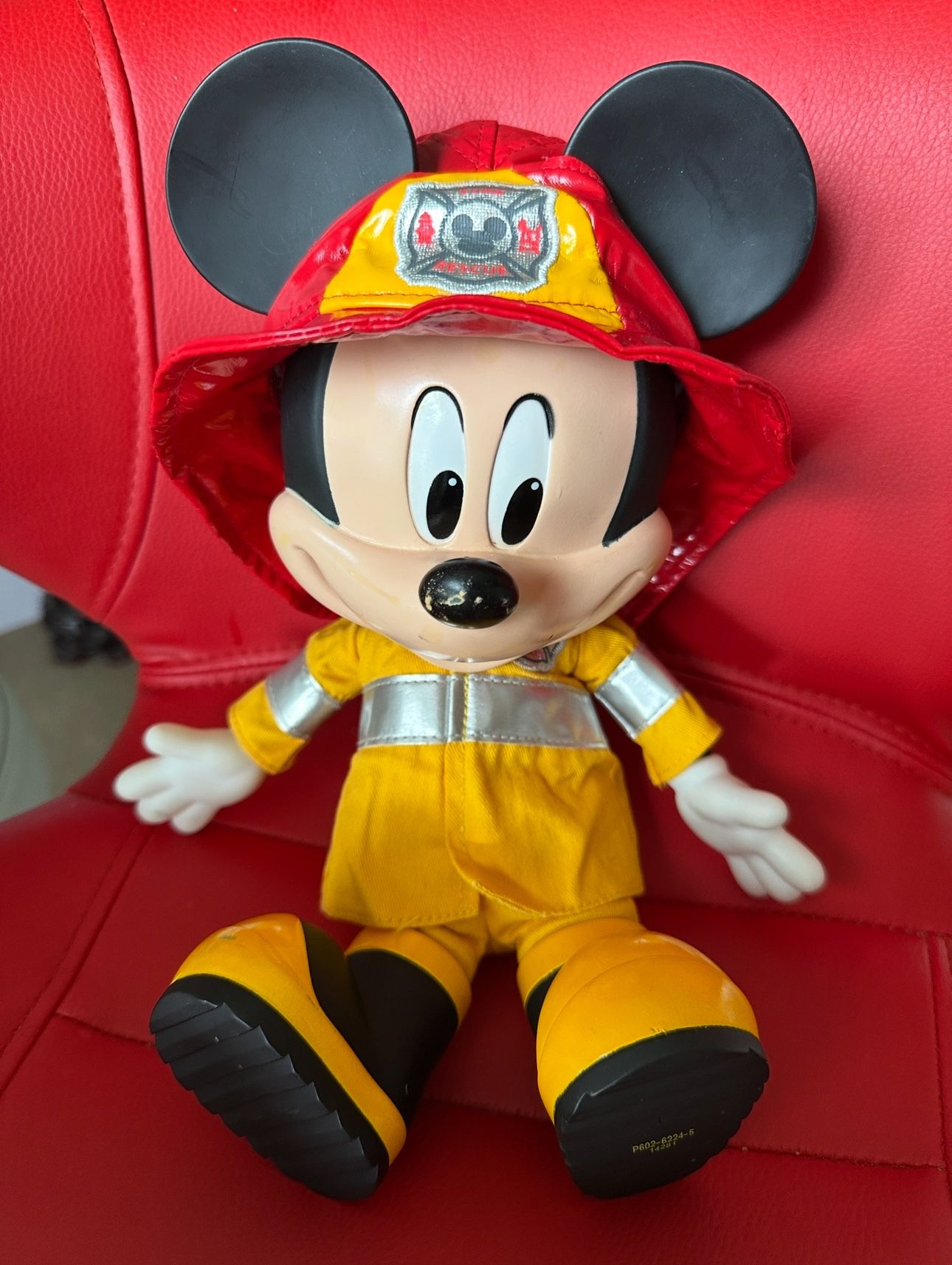 Disney Jr. Fire Rescue Talking Mickey Mouse Firefighter 13"