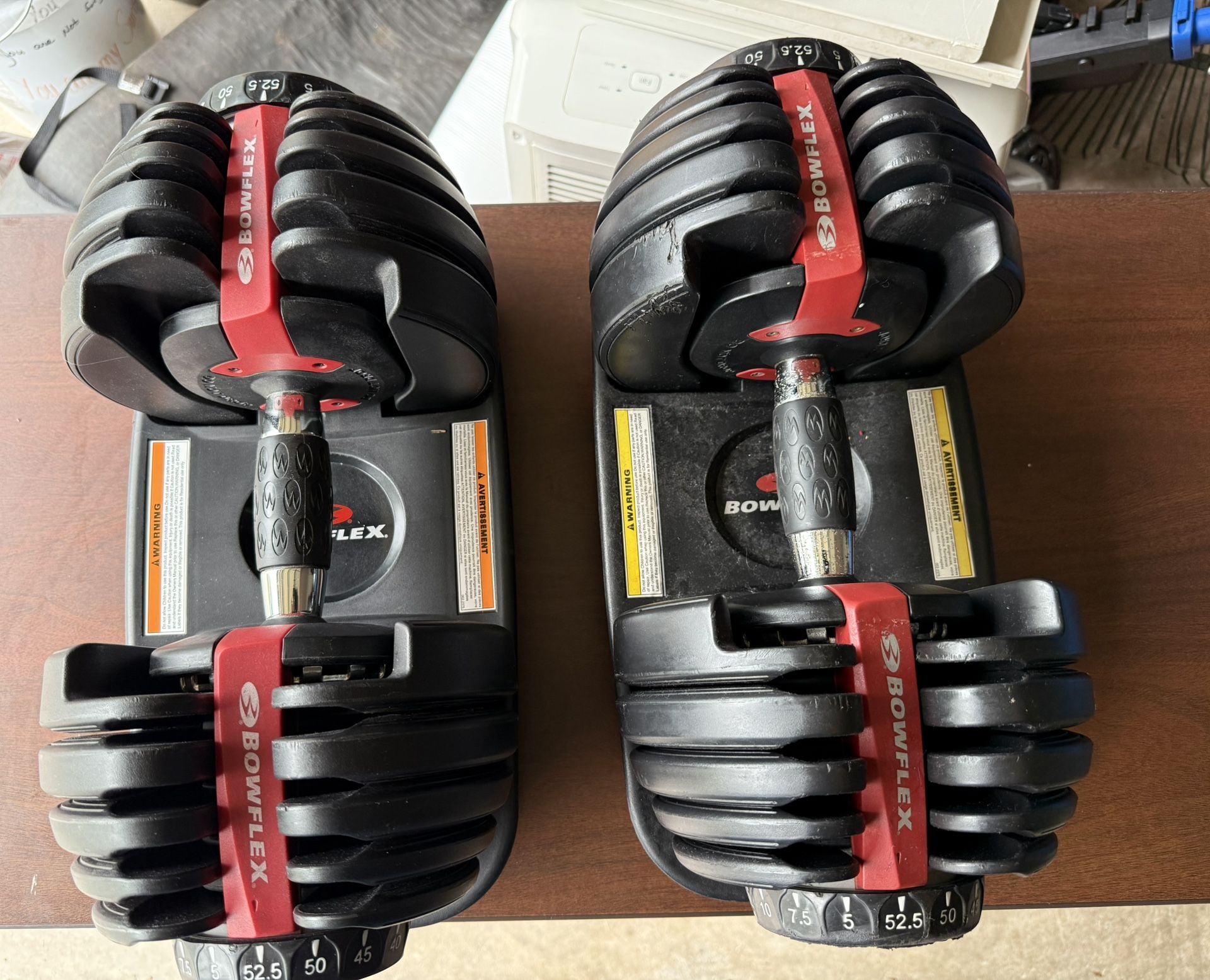 Bowflex 552 Adjustable Dumbbells