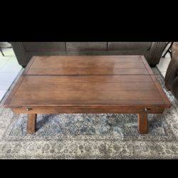 Wood Coffee Table 