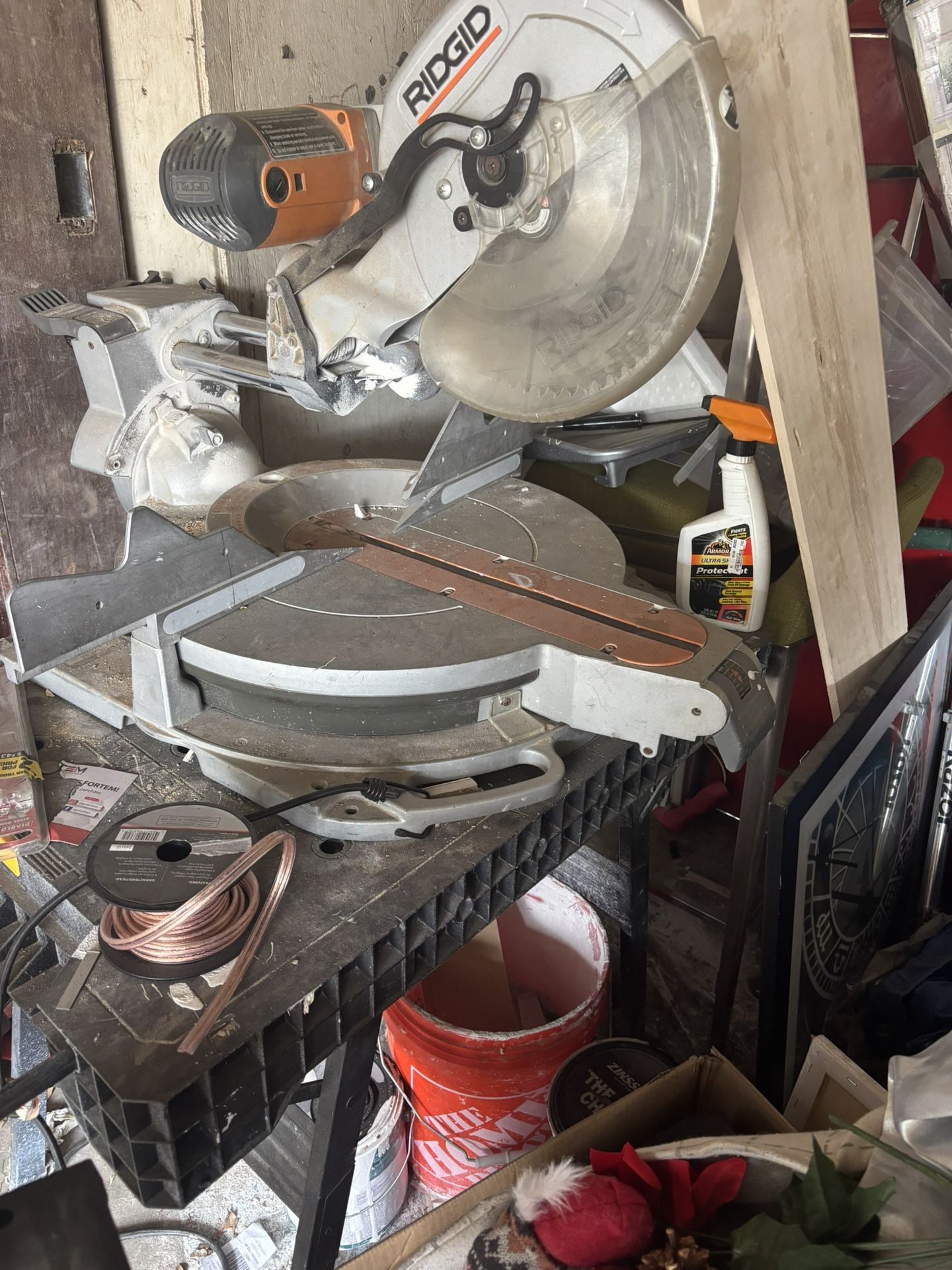 Professional Grade Miter Saw And Bench