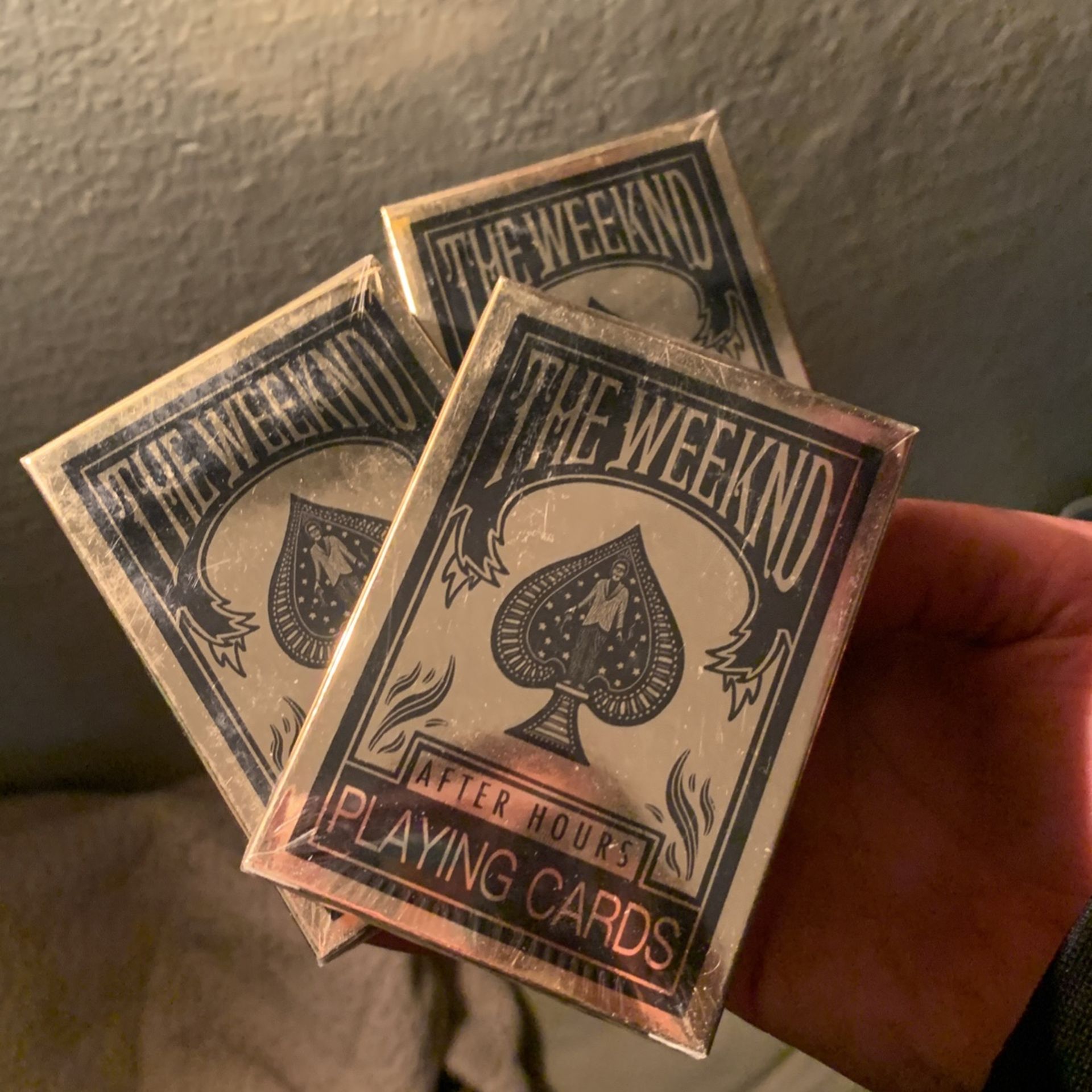 After Hours The Weeknd Playing Cards