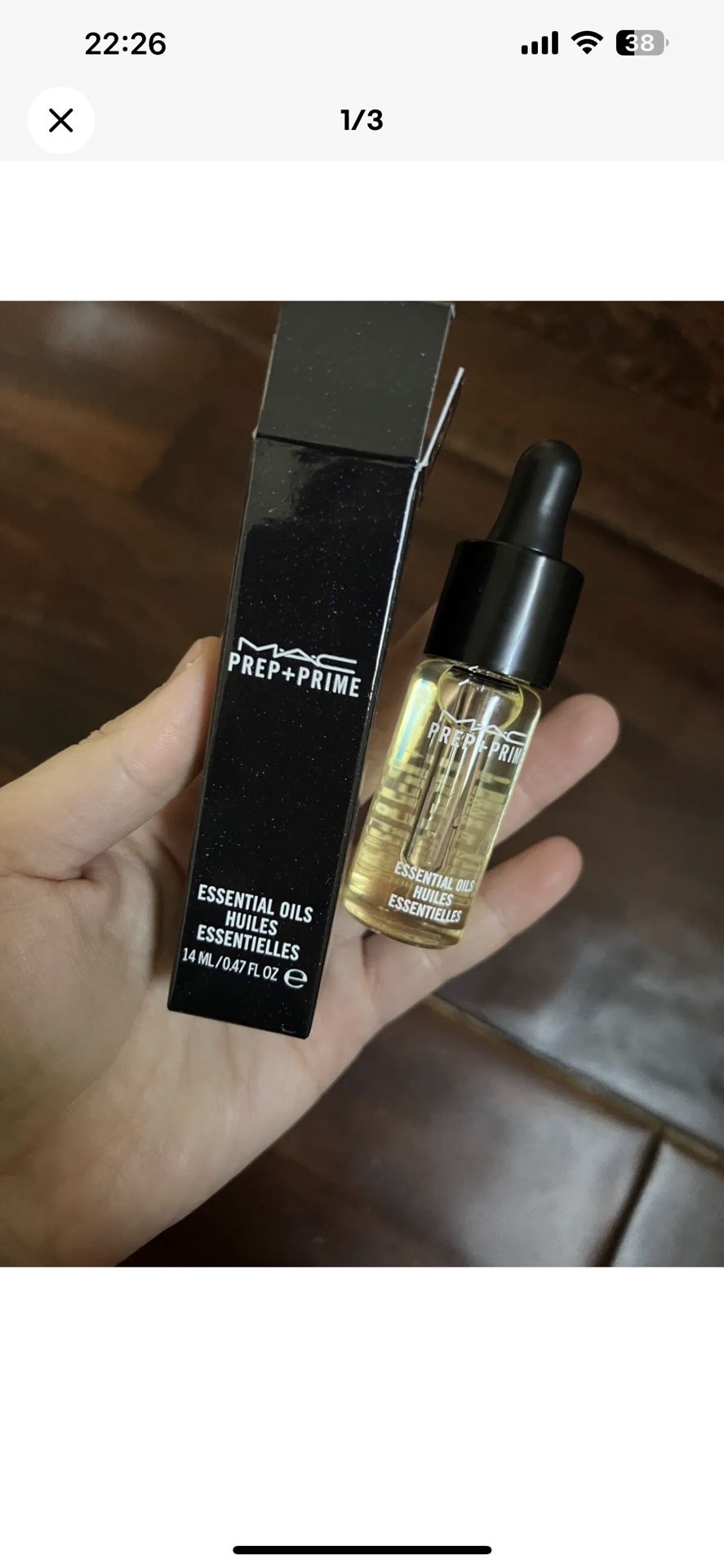 MAC Prep + Prime Essential Oils Stick .47oz-NIB.