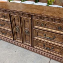 Vintage Solid Wood Dresser - Armstrong Furniture