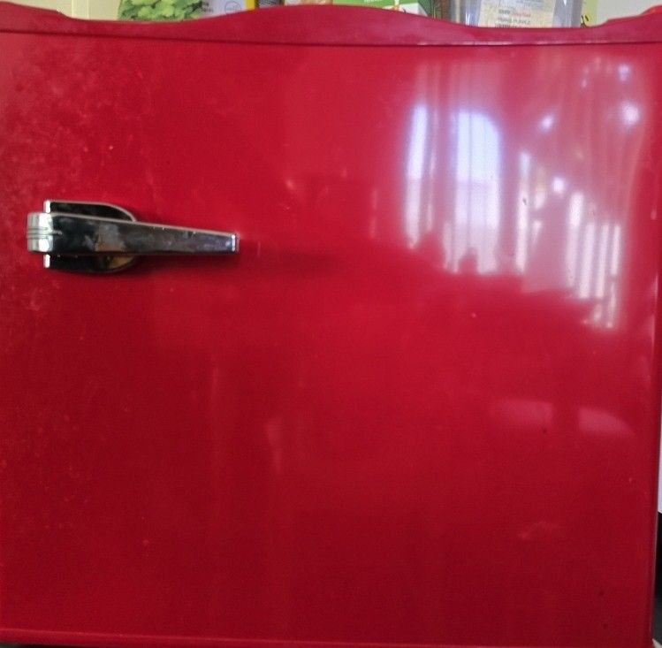 Red Mini Freezer