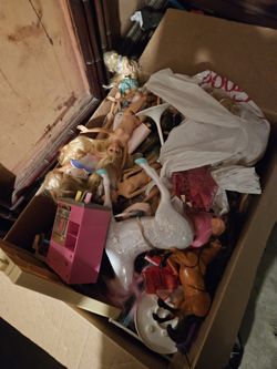 Toys Barbie playhouse, completely set.