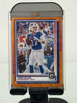 2025 Panini Donruss Optic NFL Josh Allen Orange Prizm 70/79 Buffalo Bills MVP MINT CONDITION