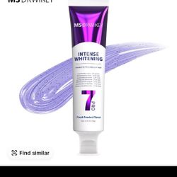 ✨ MS DrWikey 7-Pro Purple Whitening Toothpaste – Intense Brightening (Brand New)