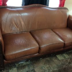 Leather Couch