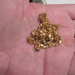 18k SAUDI GOLD 20IN NECKLACE