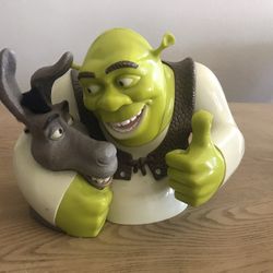 Shrek & Donkey Talking Cookie Jar