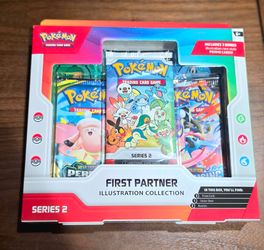 🌟 Pokémon First Partner Illustration Collection Series 2 (Sealed)