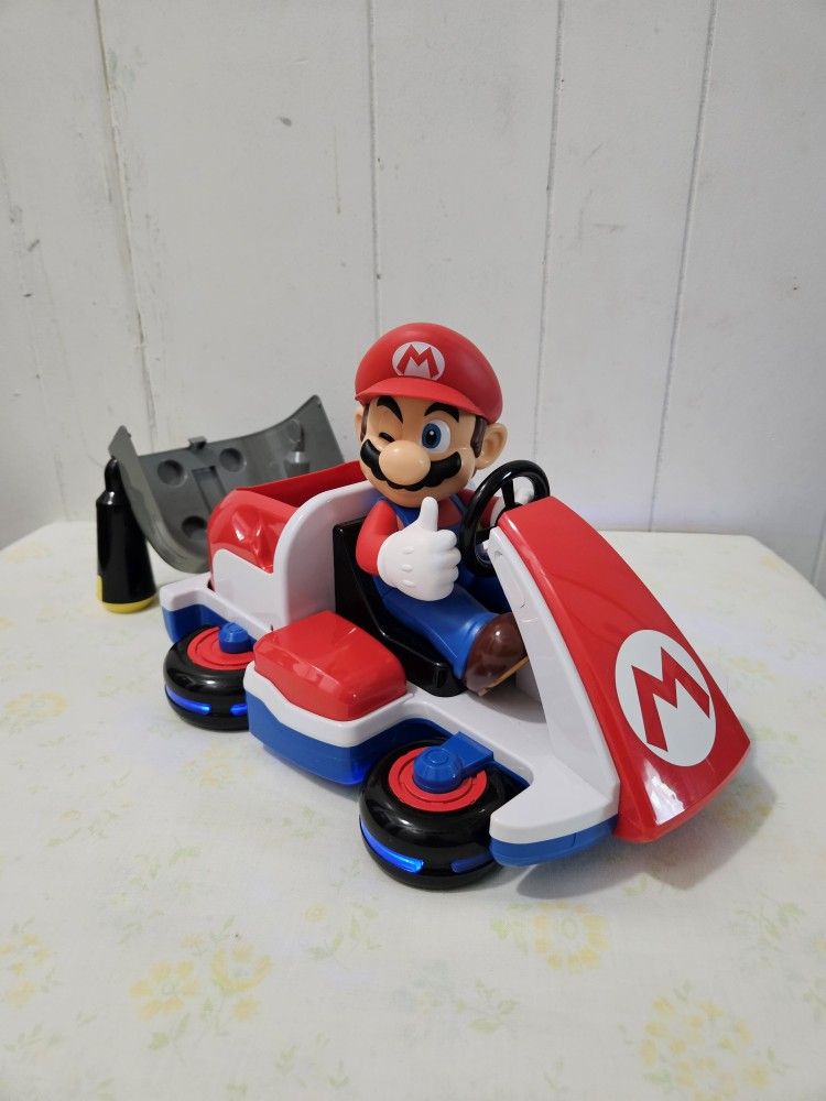 Super Nintendo World Universal Studios Mario Kart Around 12 Inches Long Tires Light Up With Batteries Included Is Not A Remote Control Mario Kart