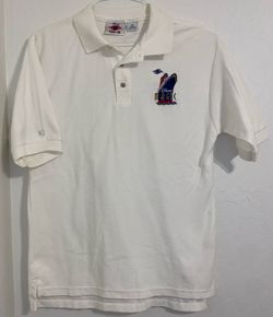 Vintage Mens Disney Magic Cruise Embroidered Polo Small Made In USA 90s Rare!