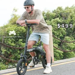 Brand New Electric Bicycle For Sale In Sacramento! Foldable & Compact! 