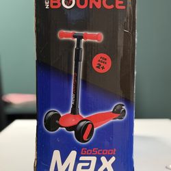 🎁 Scooter infantil GoScoot Max – New Bounce (NUEVO)